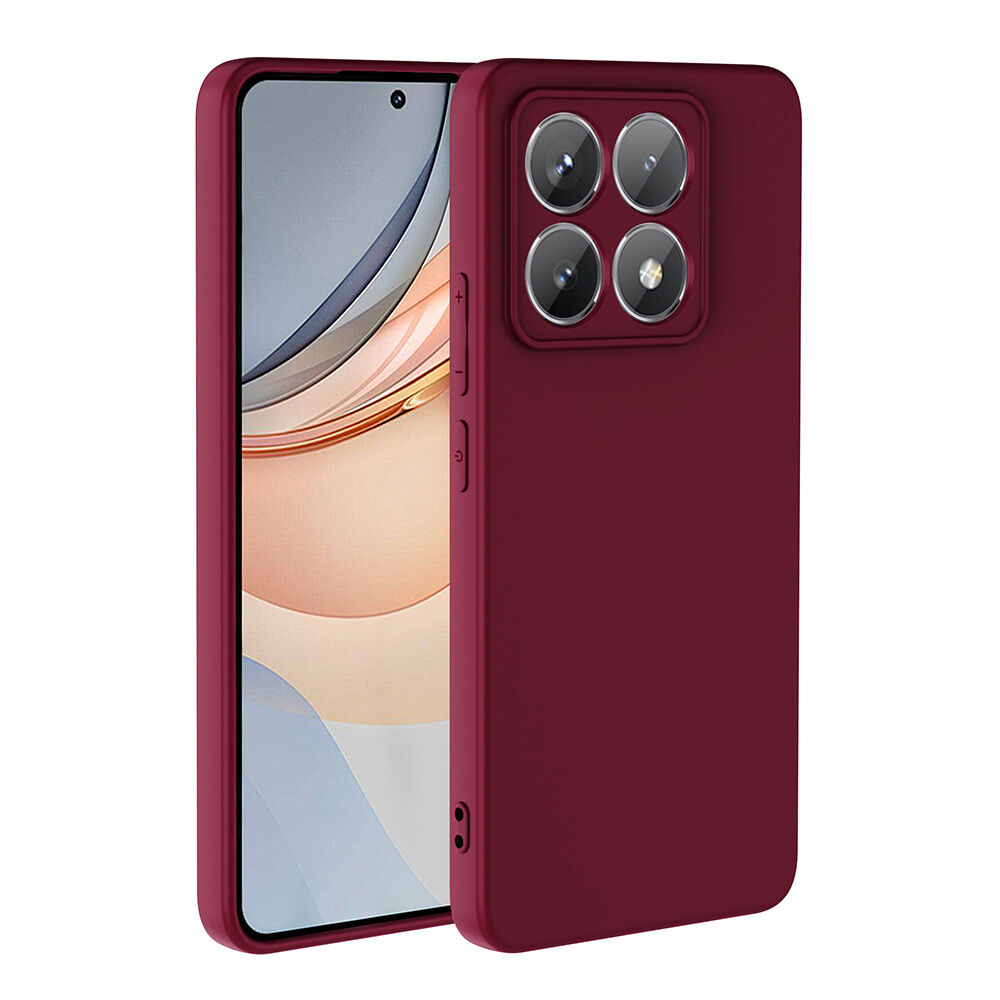 Xiaomi 14T Kamera Korumali Mara Lansman Kapak Koyu Mor