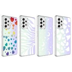 Samsung Galaxy A23 M-Blue Desenli Kapak kılıf