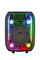 D66 Siyah Kablolu Mikrofonlu Bluetooth Hoparlör