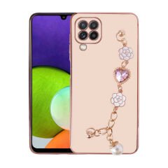 Samsung Galaxy A12 Kılıf El Tutamaçlı Kamera Korumalı Taka Silikon Kapak