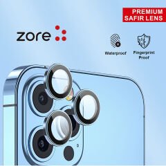 iPhone 13 Pro CL-12 Premium Safir Kamera Lens Koruyucu