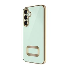 Samsung Galaxy A16 Kılıf Kamera Korumalı Logo Gösteren Omega Kapak