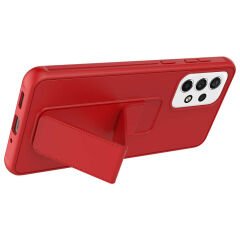 Samsung Galaxy A73 Kılıf Qstand Kapak kılıf