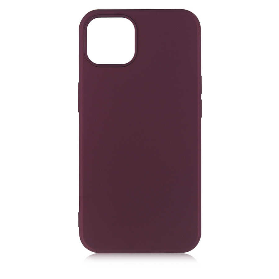 iPhone 13 Kılıf Premier Silikon Kapak Mürdüm