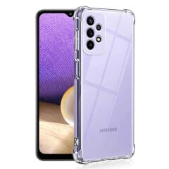 Samsung Galaxy A23 Kılıf Nitro Anti Shock Darbe Emici Köşe Korumalı Şeffaf Silikon Kapak