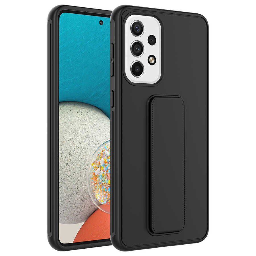Samsung Galaxy A23 Kılıf Qstand Kapak kılıf