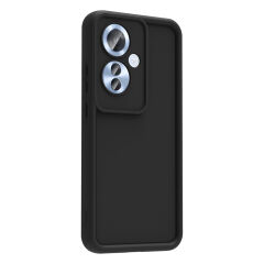 Oppo Reno 11F Kılıf Kamera Korumalı Ananas Kapak Mürdüm