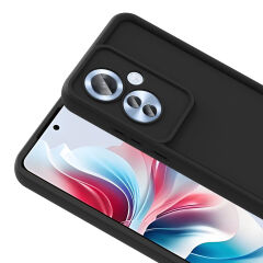 Oppo Reno 11F Kılıf Kamera Korumalı Ananas Kapak Mürdüm