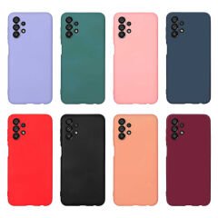 Samsung Galaxy A73 Kamera Korumali Mara Lansman Kapak Koyu Yeşil
