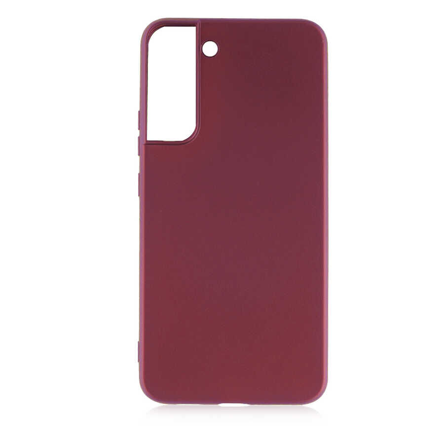 Samsung Galaxy S22 Plus Kılıf Premier Silikon Kapak Mürdüm