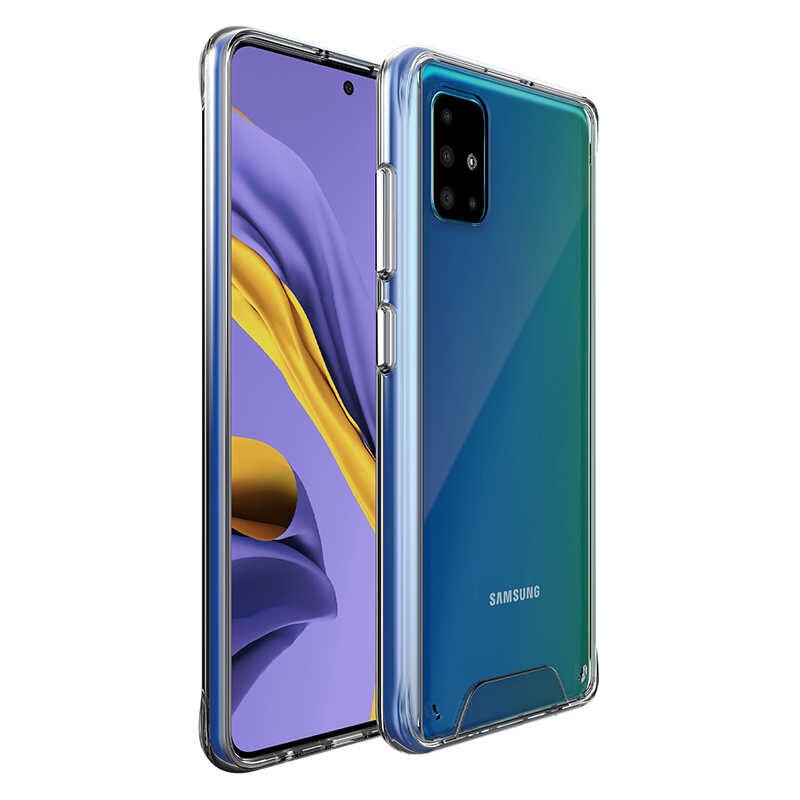 Samsung Galaxy A71 Gard Silikon Renksiz