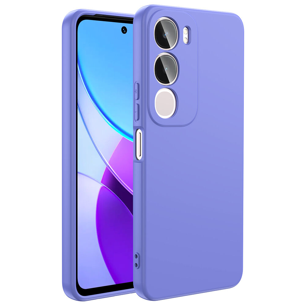 Vivo Y19S Kılıf Kamera Korumali Mara Lansman Kapak Lila