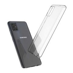 Samsung Galaxy A71 Kılıf Zore Süper Silikon Kapak
