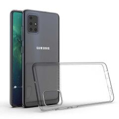 Samsung Galaxy A71 Kılıf Zore Süper Silikon Kapak