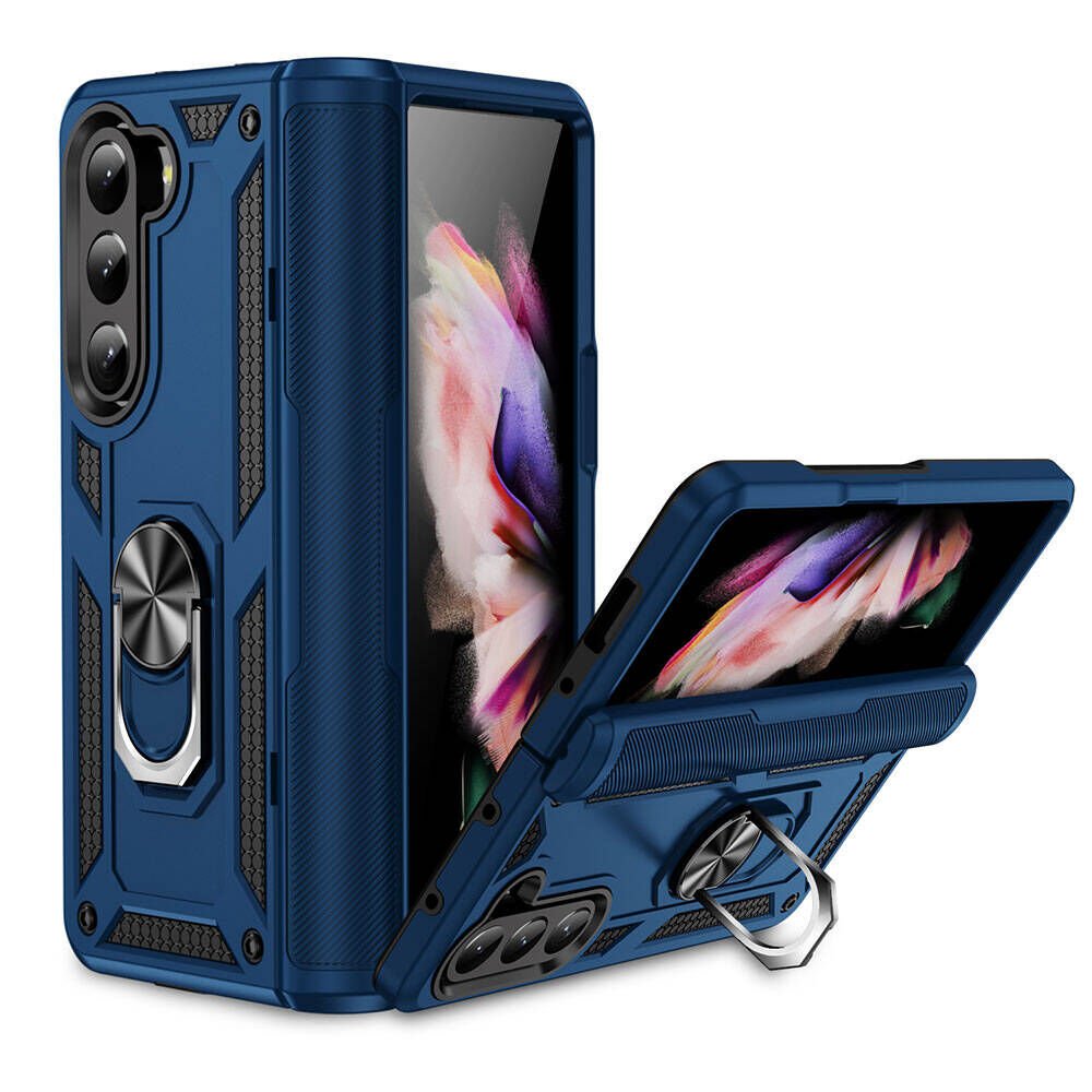 Samsung Galaxy Z Fold 5 Kılıf Vega Kapak Mavi