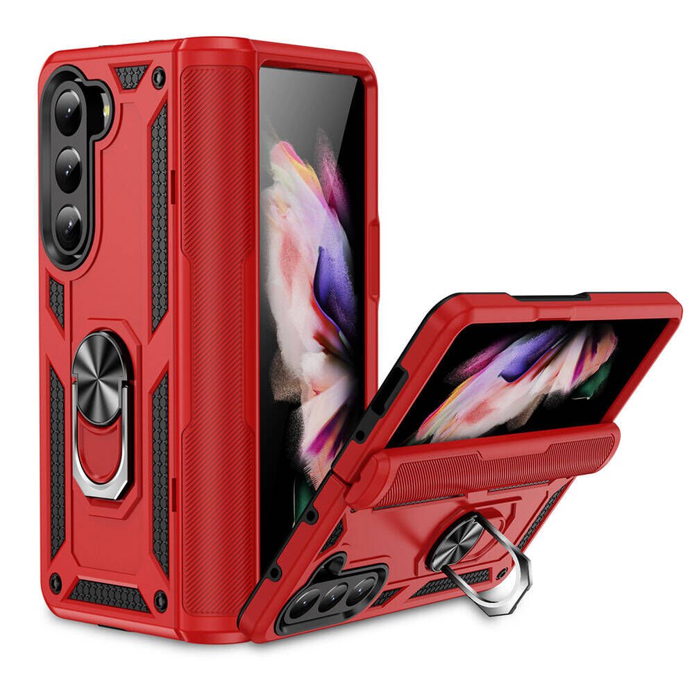 Samsung Galaxy Z Fold 5 Kılıf Vega Kapak Kırmızı