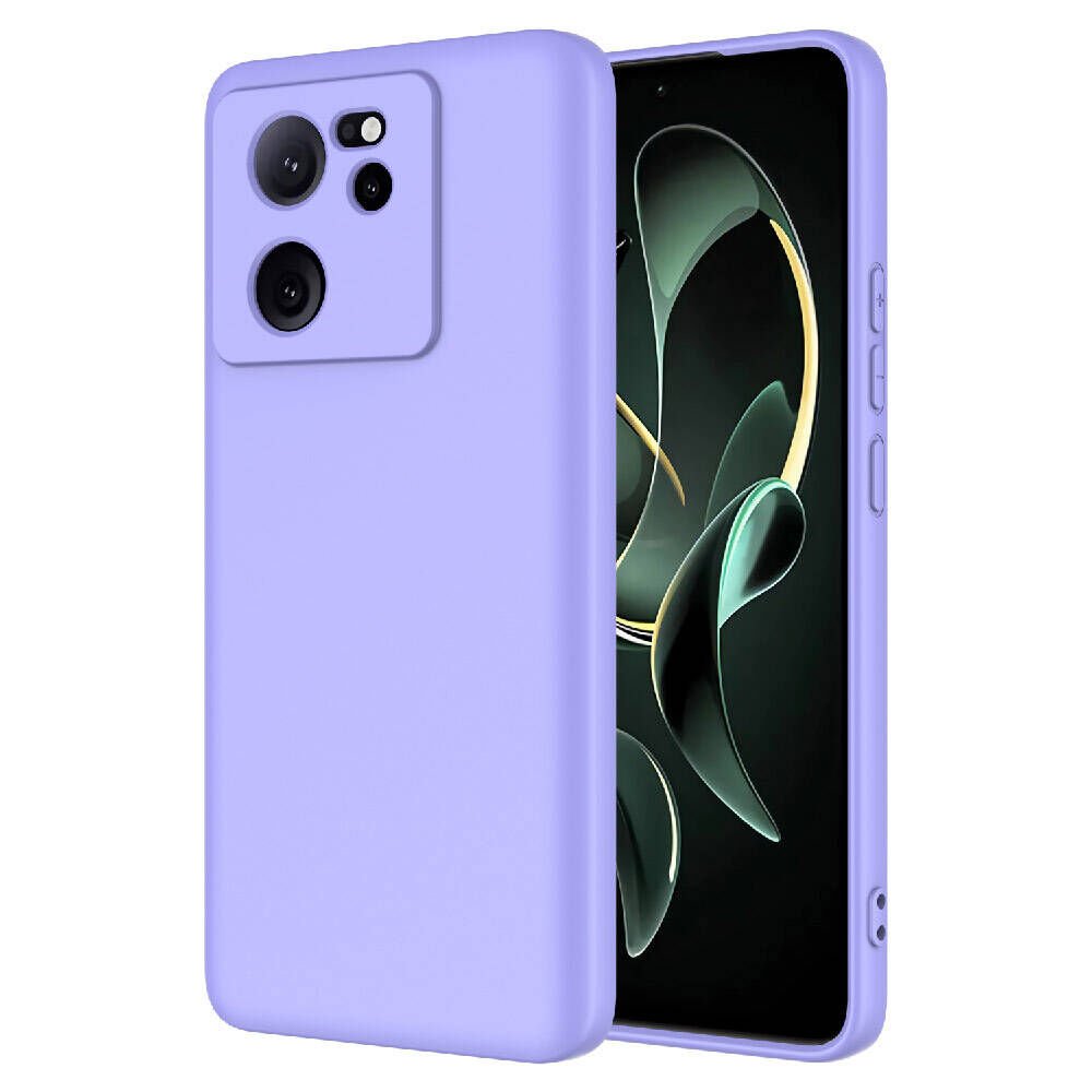 Xiaomi Mi 13T Pro Kılıf Kamera Korumali Mara Lansman Kapak Lila