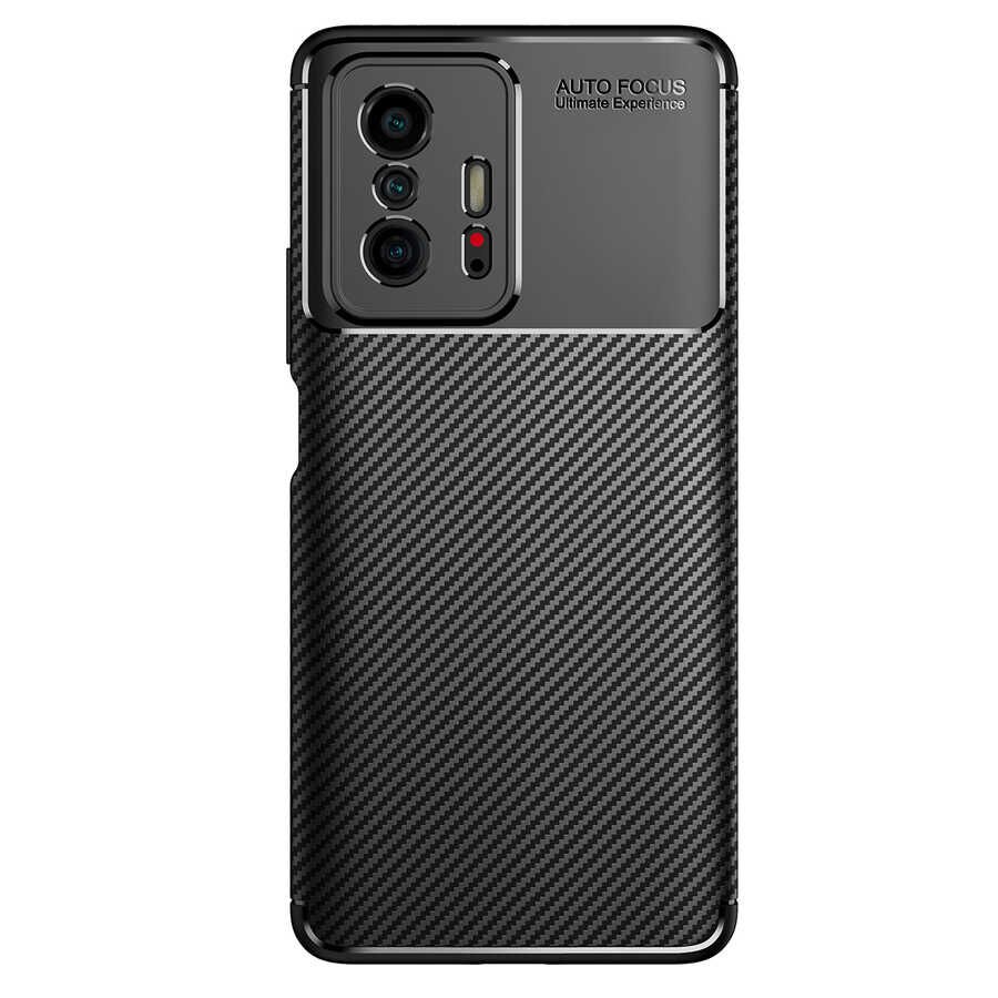 Xiaomi Mi 11T Pro 5G Kılıf Negro Silikon Kapak kılıf Siyah
