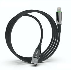 Syrox C134AL Metal  Ledli 2.4A Lightning Şarj & Data Kablosu