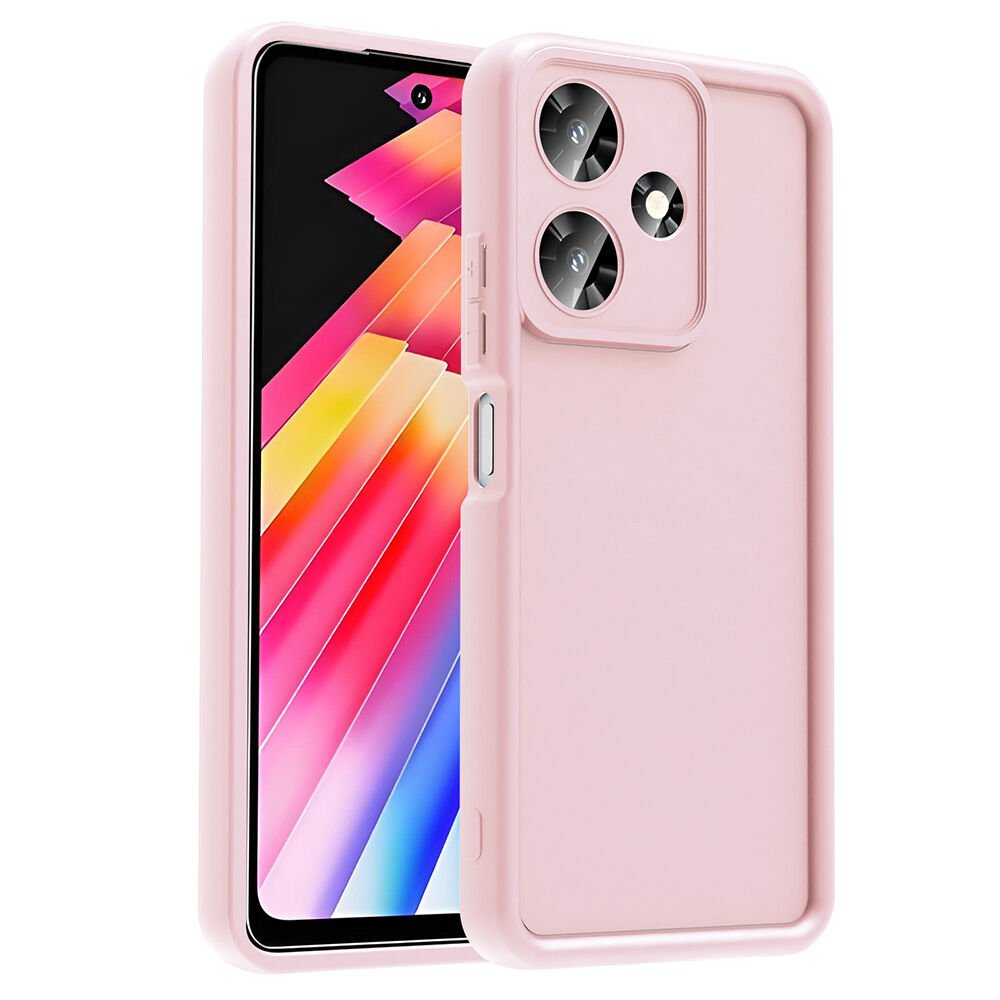 İnfinix Hot 30İ Kılıf Kamera Korumalı Ananas Kapak Pembe