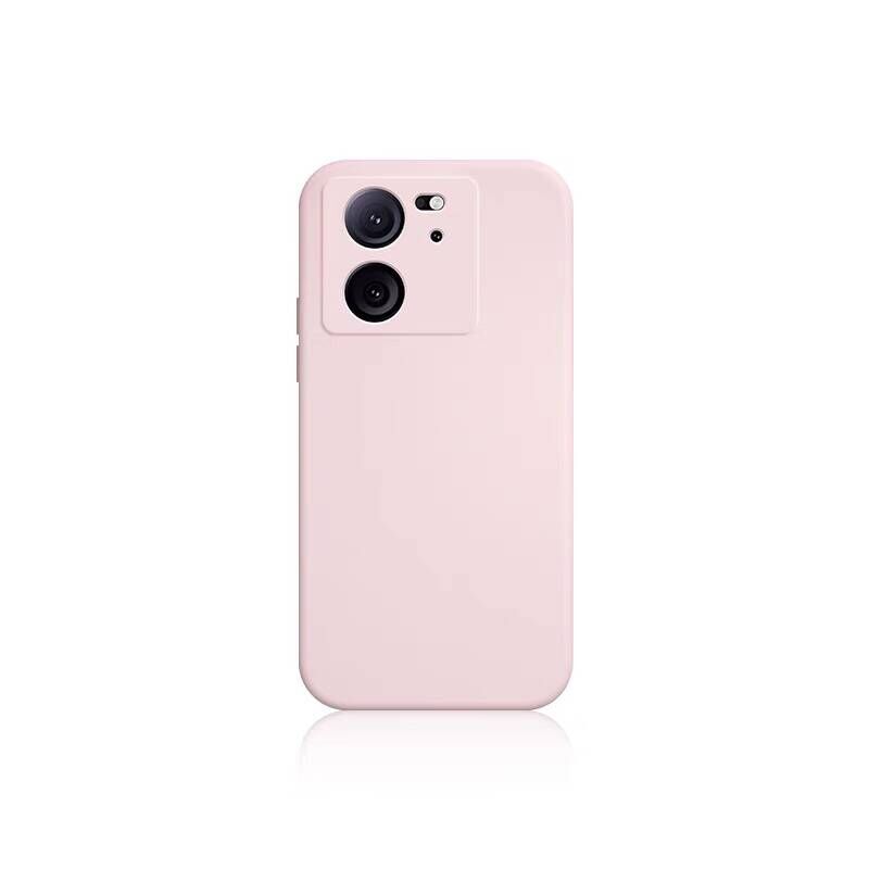 Xiaomi Mi 13T Kılıf Kamera Korumali Mara Lansman Kapak Pembe