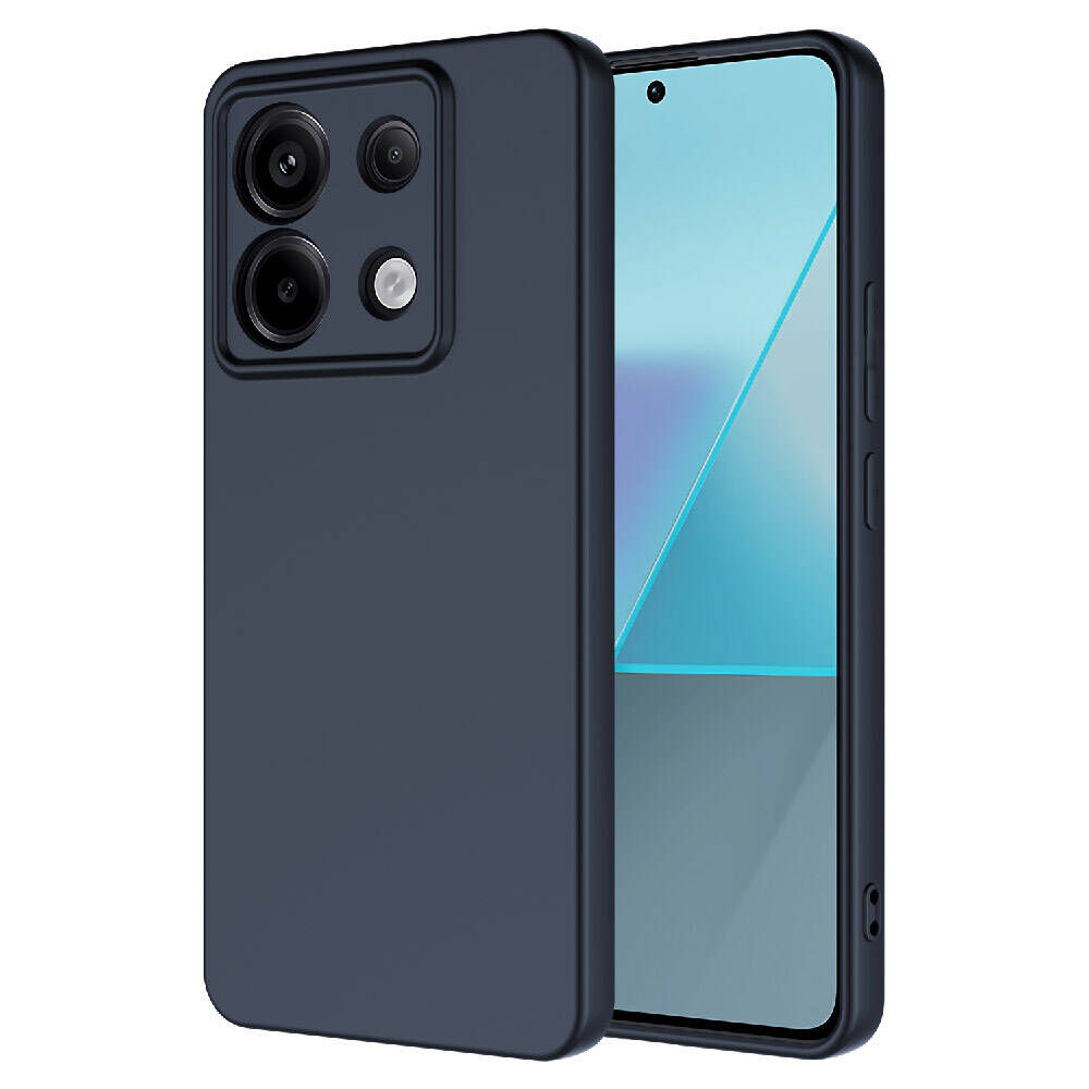 Xiaomi Redmi Note 13 Pro 5G Kılıf Kamera Korumali Mara Lansman Kapak Siyah