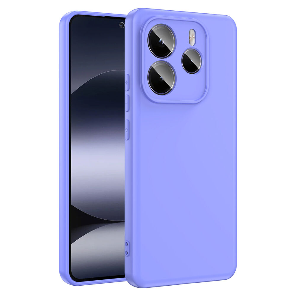 Xiaomi Redmi Note 14 5G Kılıf Kamera Korumali Mara Lansman Kapak Lila