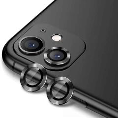 iPhone 11 CL-12 Premium Safir Kamera Lens Koruyucu Mavi