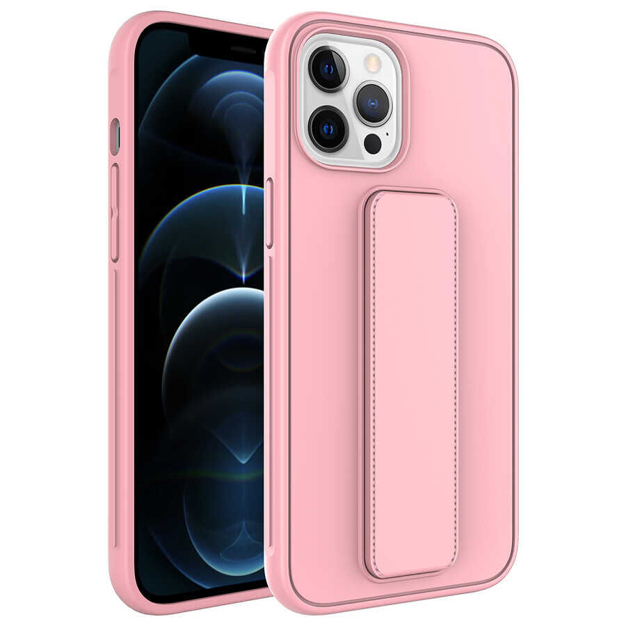 iPhone 12 Pro Max Kılıf Qstand Kapak