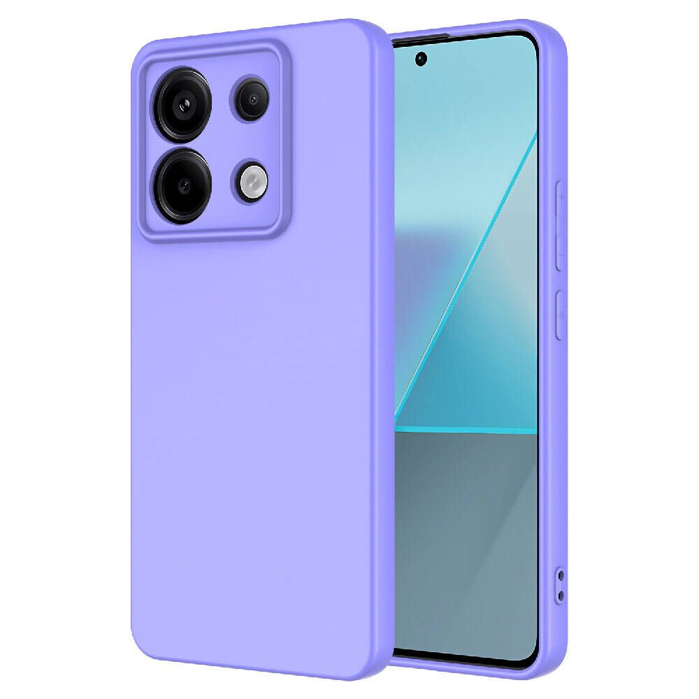 Xiaomi Redmi Note 13 Pro 5G Kılıf Kamera Korumali Mara Lansman Kapak Lila