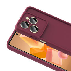 İnfinix Hot 40 Pro Kılıf Kamera Korumalı Ananas Kapak Koyu Yeşil