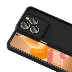 İnfinix Hot 40 Pro Kılıf Kamera Korumalı Ananas Kapak Koyu Yeşil