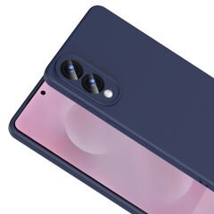 Samsung Galaxy S25 Edge Kılıf Kamera Korumali Mara Lansman Kapak Kırmızı
