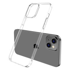 iPhone 14 Plus Kılıf Ultra İnce Sert Kamera Çıkıntılı Şeffaf Vonn Kapak