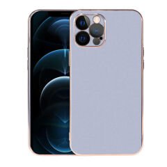 iPhone 12 Pro Max Kılıf Viyana Kapak Mavi Açık