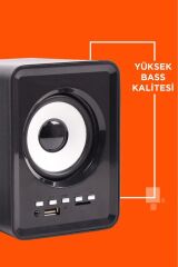 D23 Bluetooth Hoparlör 3.5mm Jack Kablolu Bilgisayar Hoparlörü