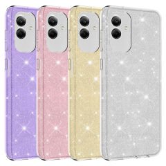Samsung Galaxy A04 Shining Silikon Kılıf Mor