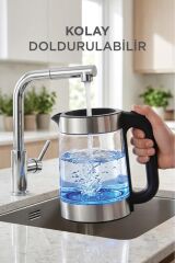 Cam Led Işıklı 1500W 1.8 L Kettle Su Isıtıcı